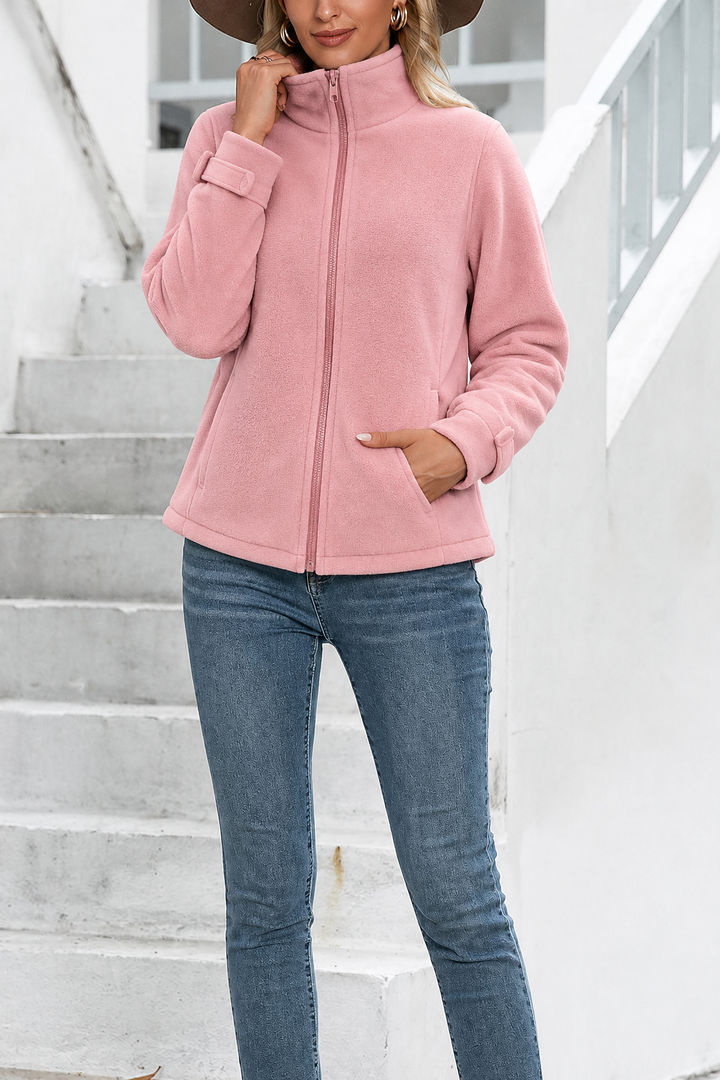 Chaqueta Suave con Cremallera