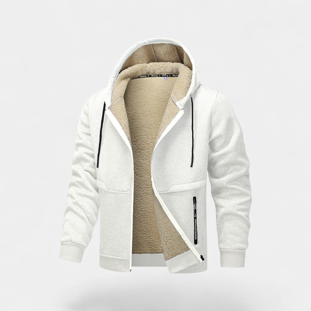 Chaqueta Urbana con Capucha – Blanco