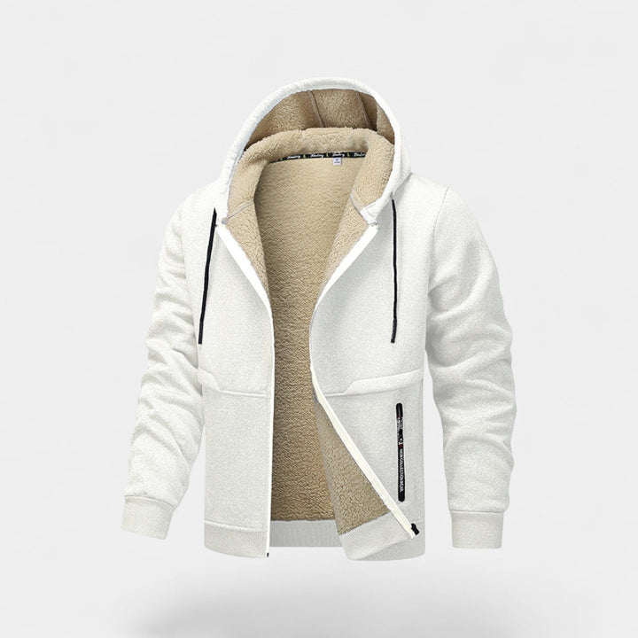 Chaqueta Urbana con Capucha – Blanco