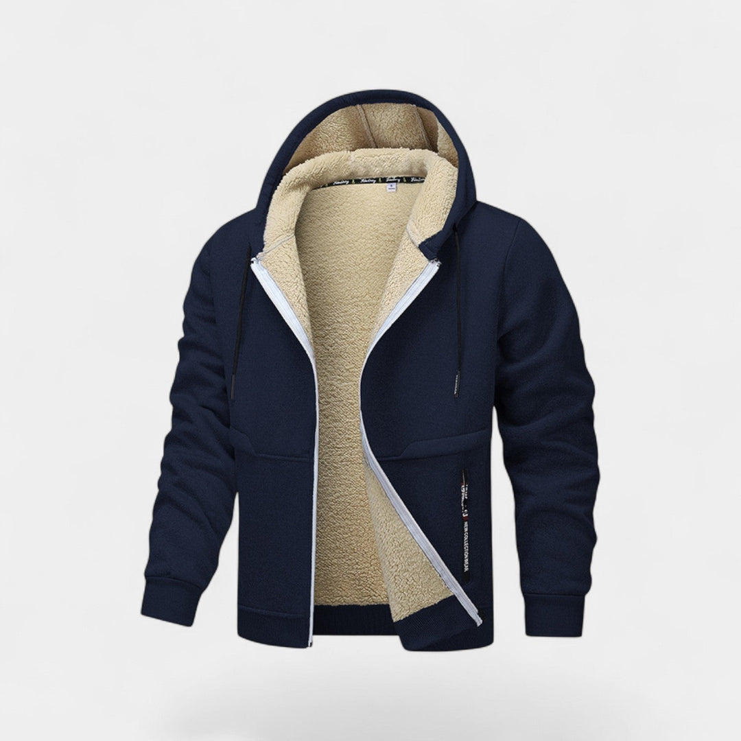 Chaqueta Urbana con Capucha – Azul Marino