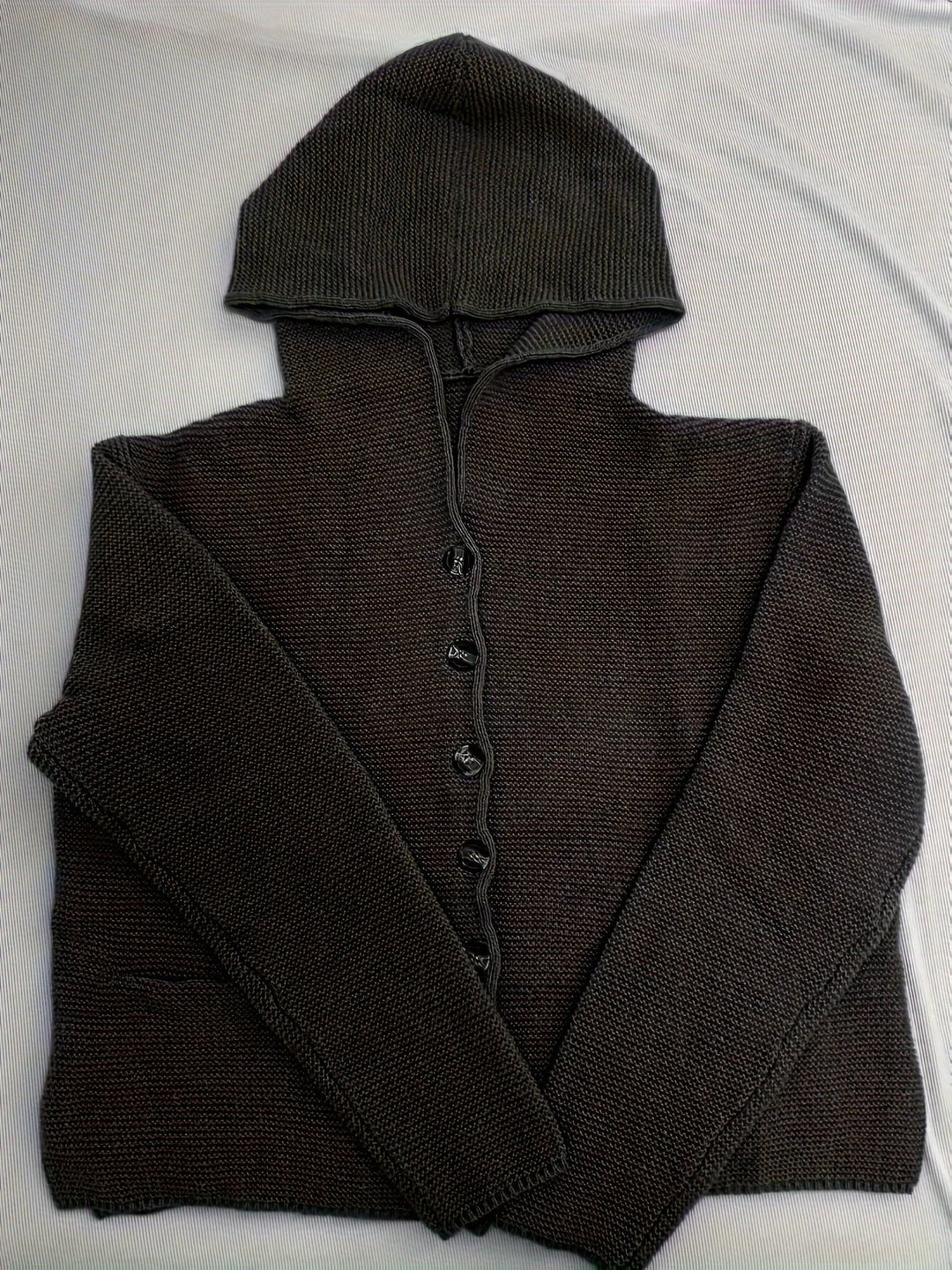 Cárdigan Casual con Capucha