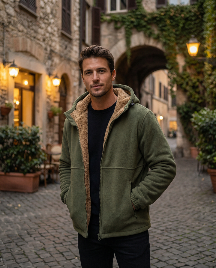 Sudadera Forrada con Capucha