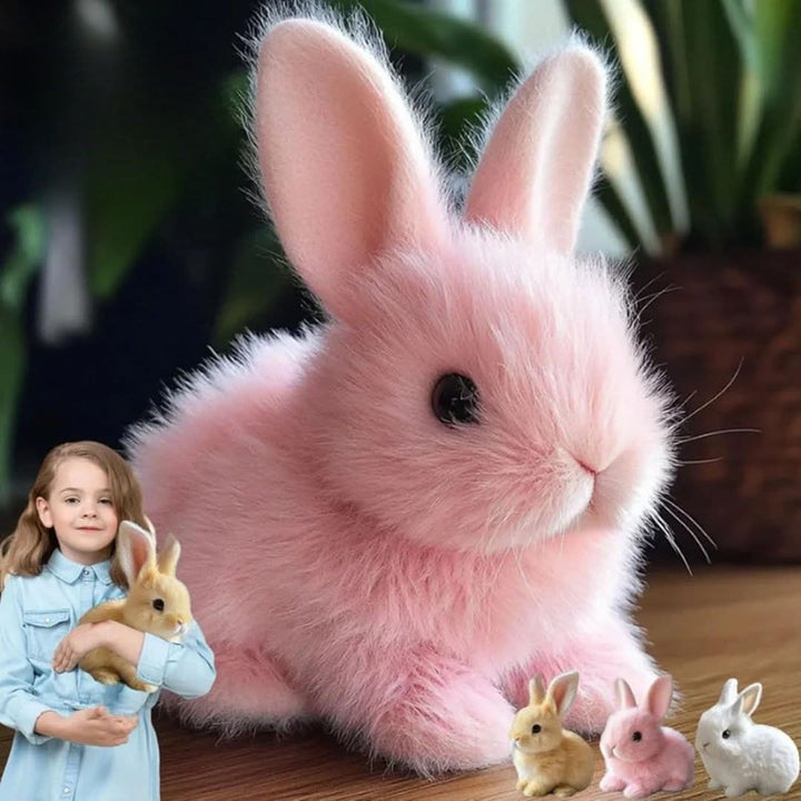 Conejito de Peluche Interactivo con Movimiento y Sonido - Juguete Educativo