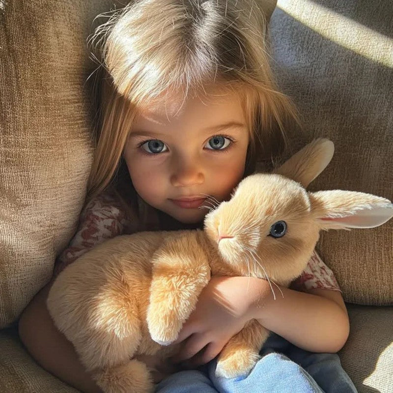 Conejito de Peluche Interactivo con Movimiento y Sonido - Juguete Educativo