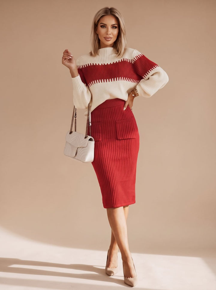 Conjunto de Falda Midi