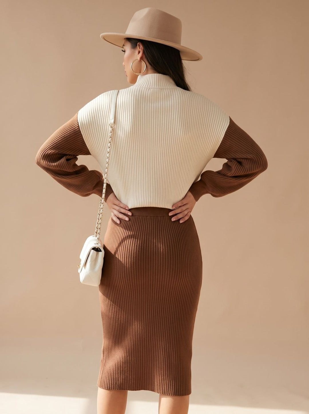 Conjunto de Falda Midi