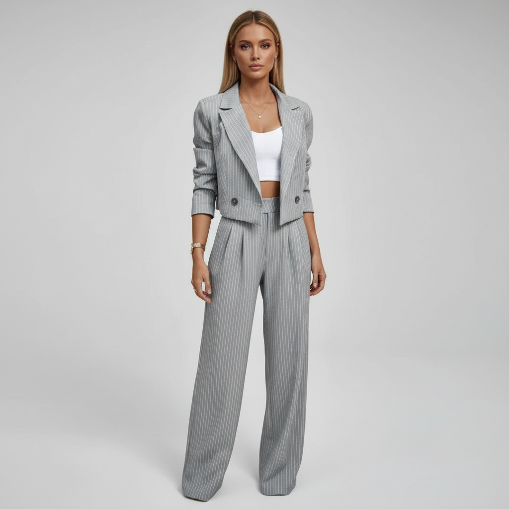 Conjunto de Raya Diplomática – Gris