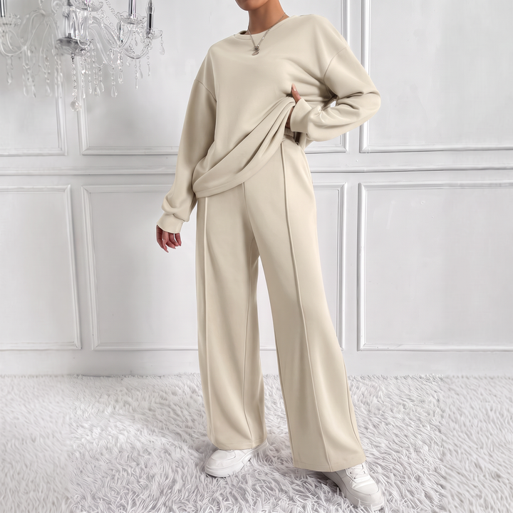 Conjunto Holgado Dos Piezas – Beige