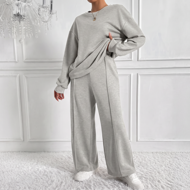 Conjunto Holgado Dos Piezas – Gris