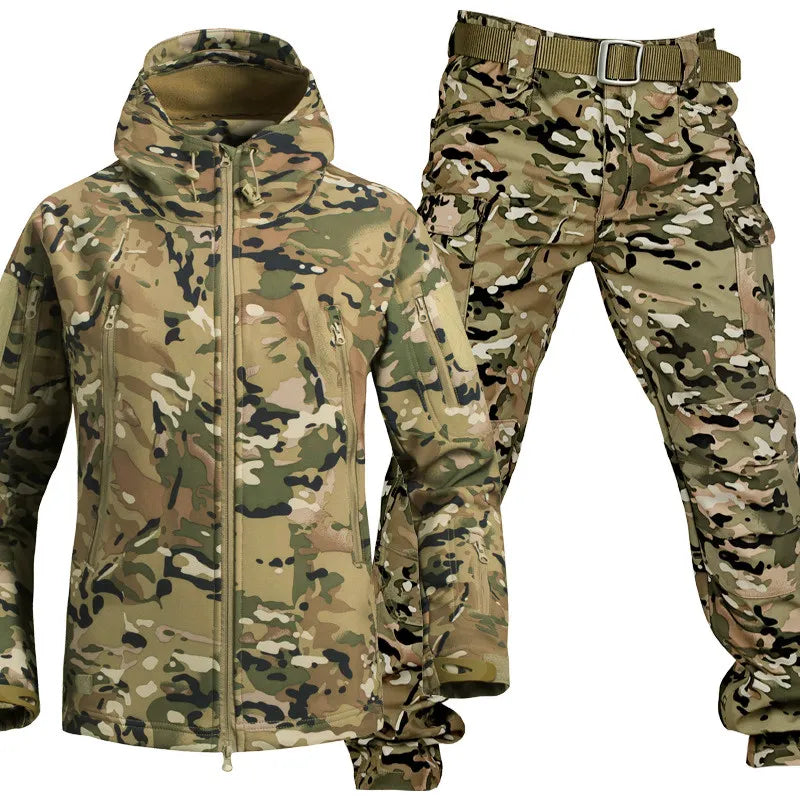 Conjunto Táctico Dos Piezas – Camuflaje