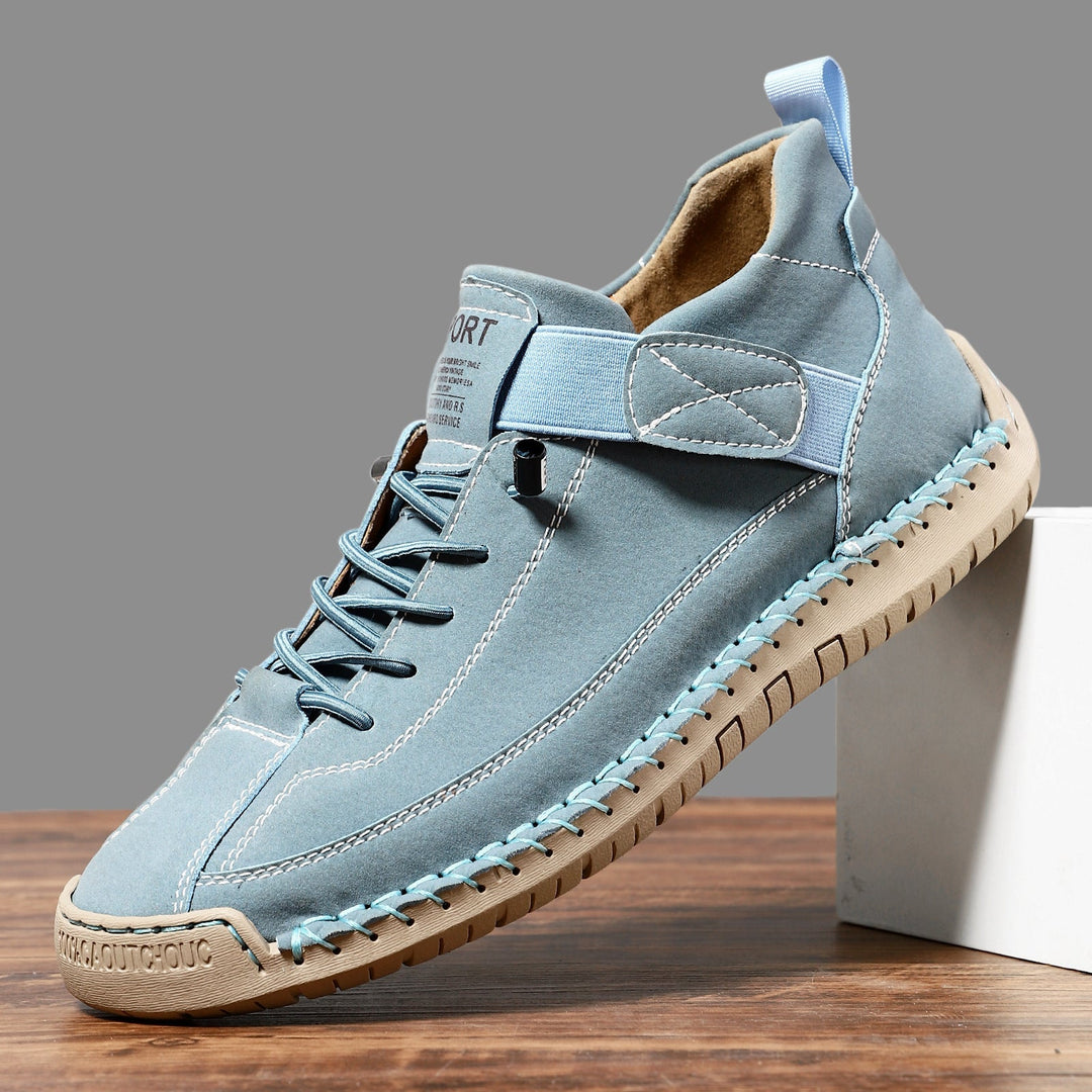 Deportivas Planas de Estilo Urbano – Azul Cielo