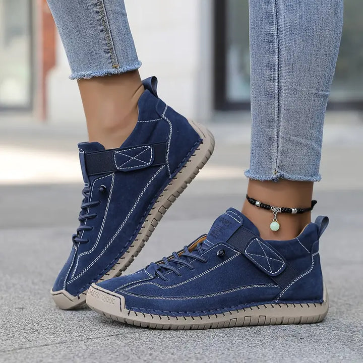 Deportivas Planas de Estilo Urbano – Azul