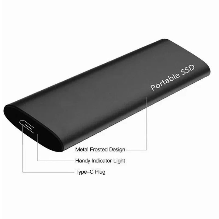 Disco duro externo portátil SSD - 4 TB USB-C