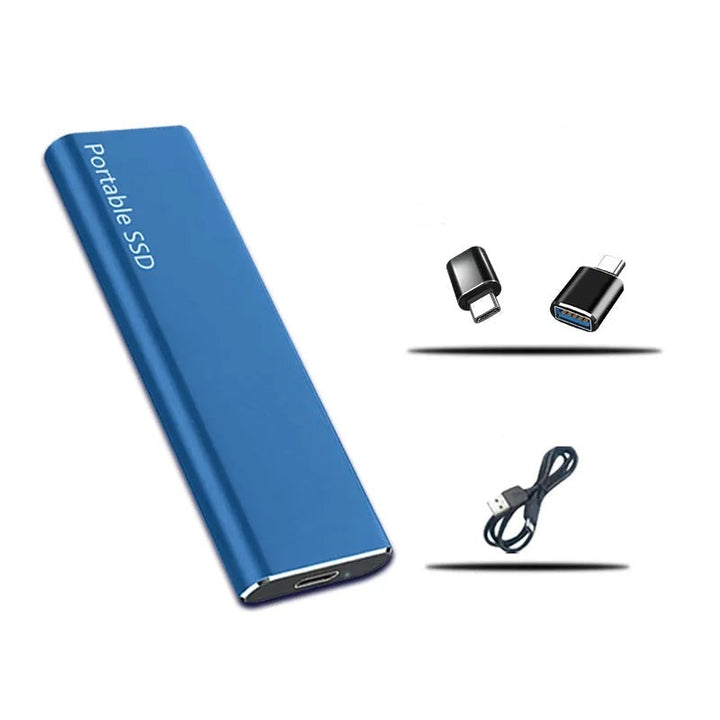 Disco duro externo portátil SSD - 4 TB USB-C
