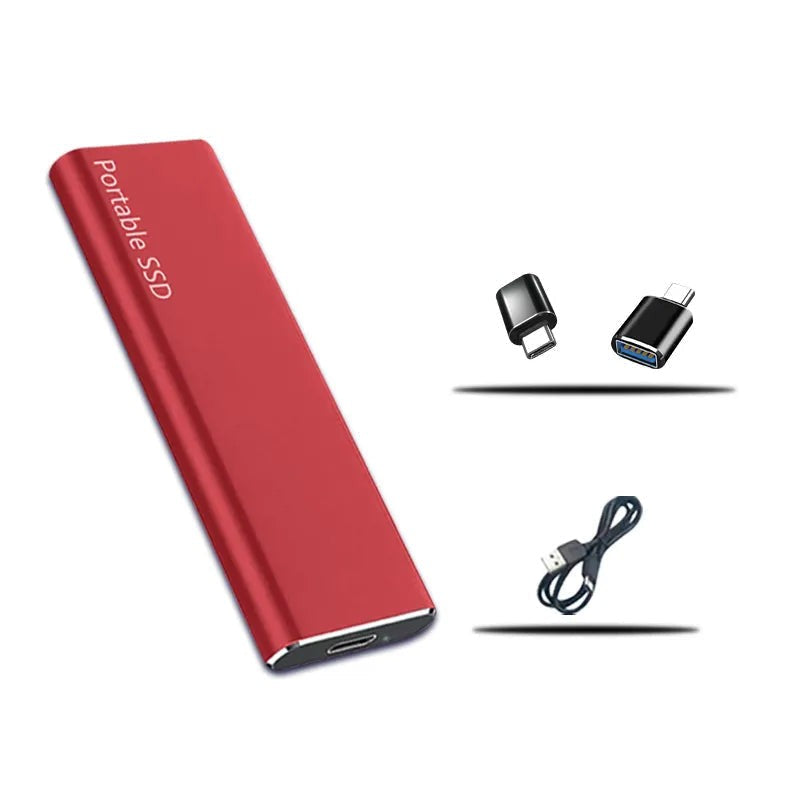 Disco duro externo portátil SSD - 4 TB USB-C