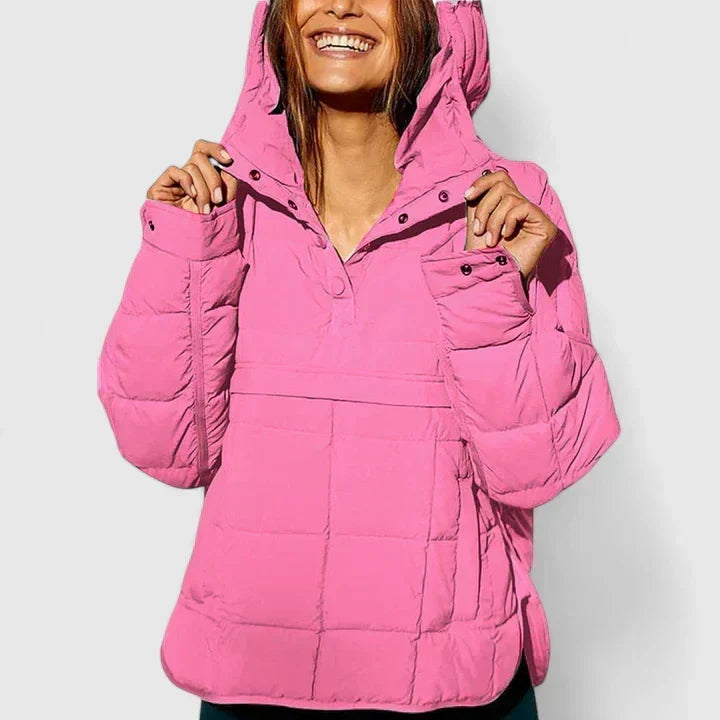 Chaqueta Anorak Acolchada – Rosa