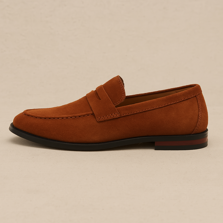 Mocasines Clásicos sin Cordones – Bronce