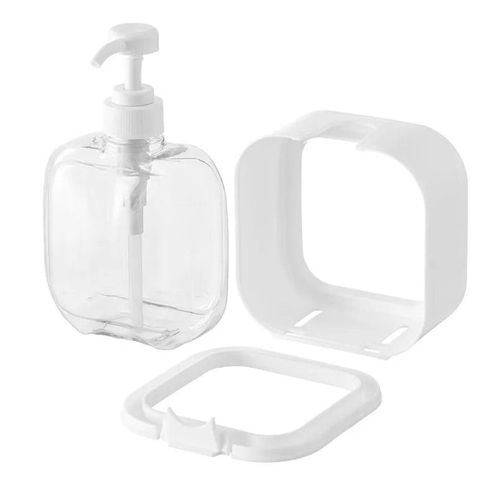 Dispensador de jabón minimalista - Diseño escandinavo con ventana transparente