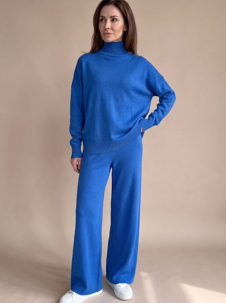 Conjunto de Cuello Alto – Azul