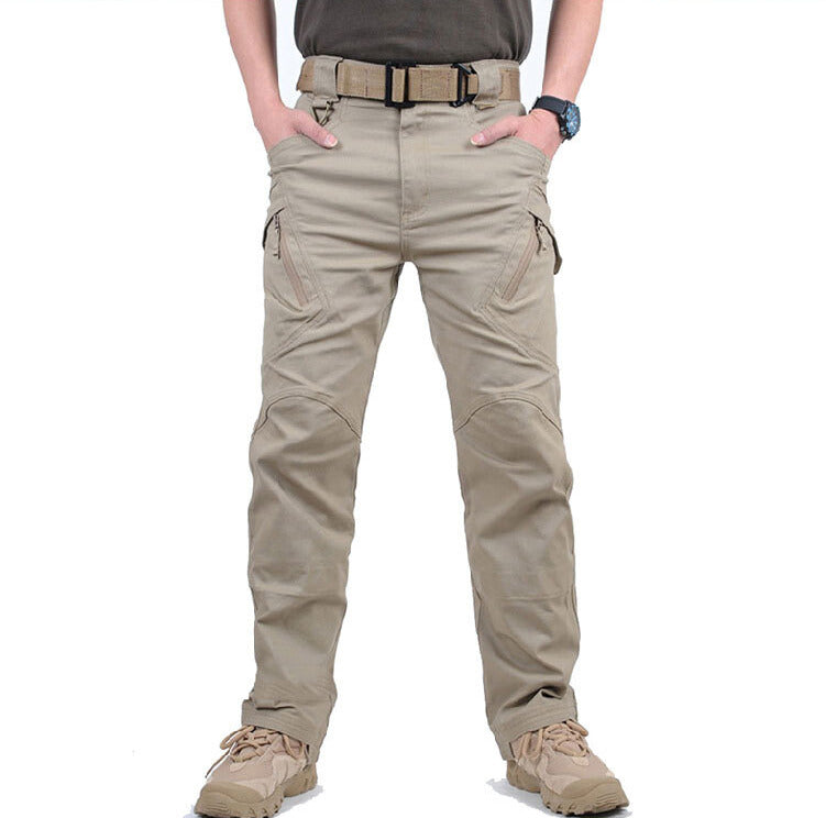 Pantalón Recto Multibolsillos