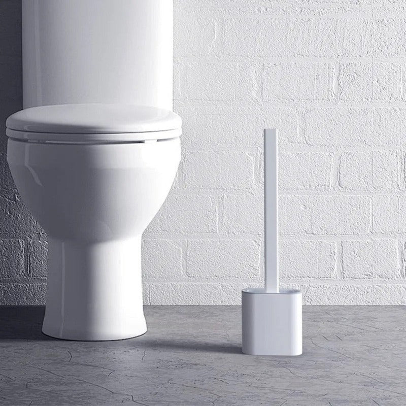 Escobilla de baño con soporte de pared
