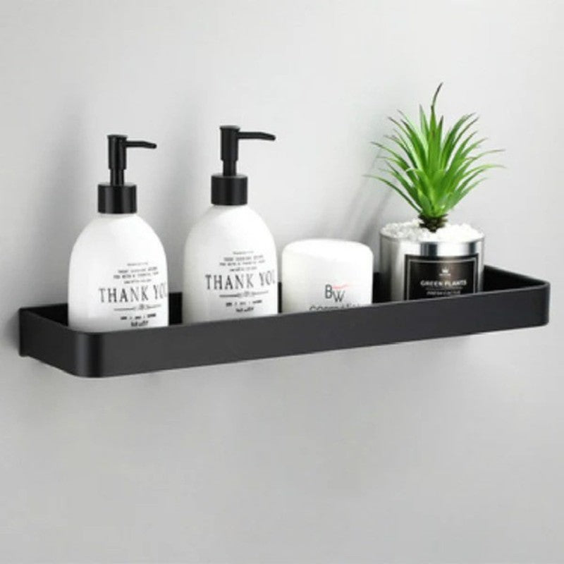 Estante de pared para baño sin perforación - Montaje adhesivo