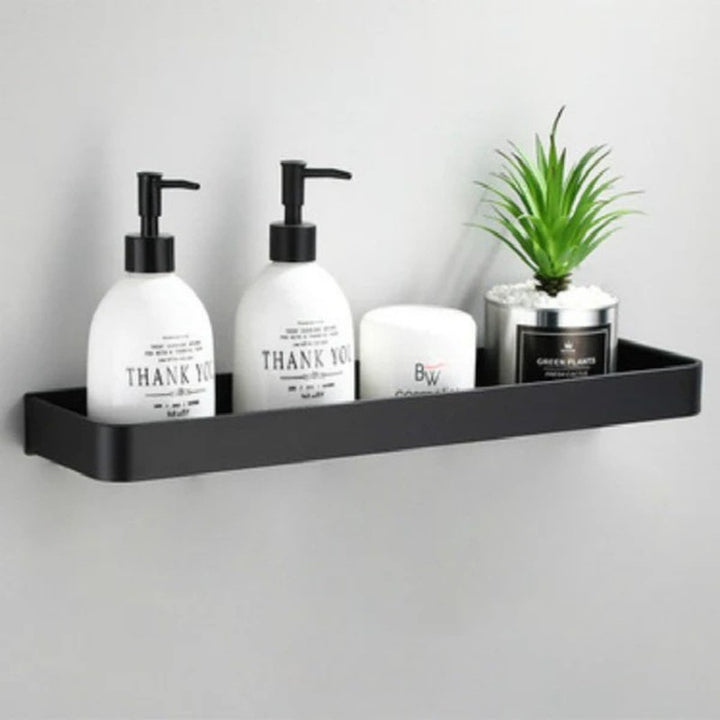 Estante de pared para baño sin perforación - Montaje adhesivo