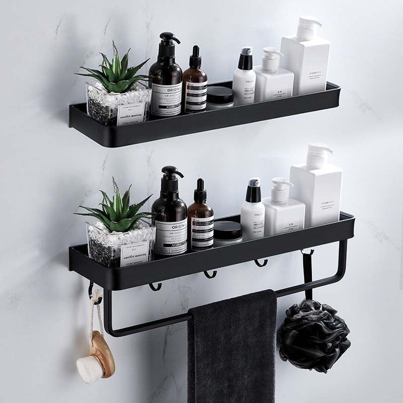 Estante de pared para baño sin perforación - Montaje adhesivo