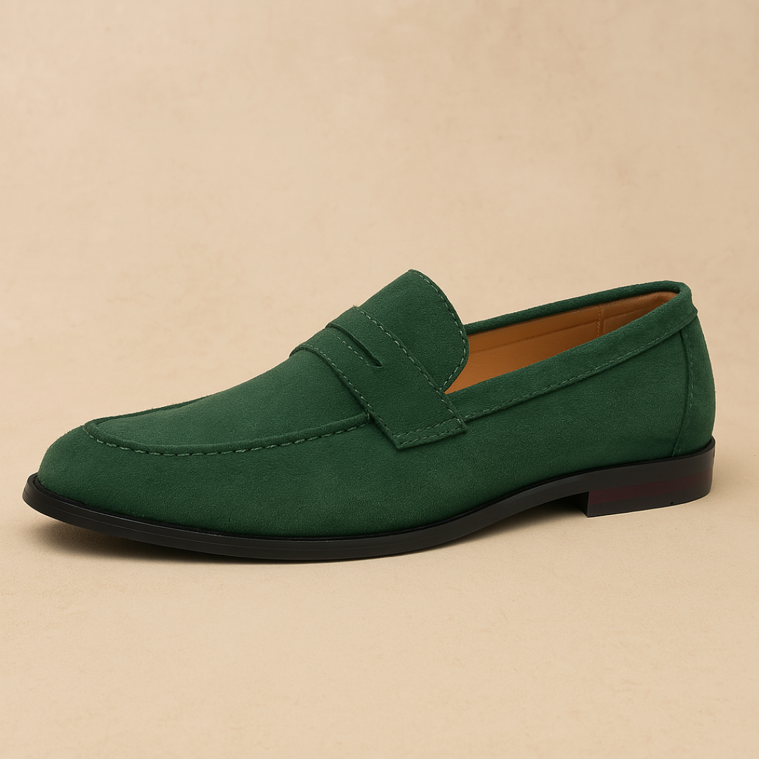 Mocasines Clásicos sin Cordones – Verde