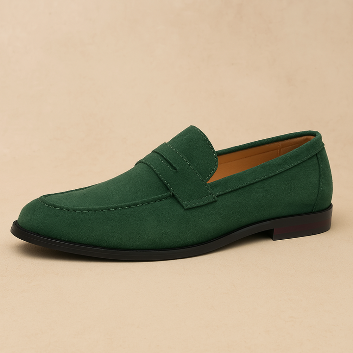 Mocasines Clásicos sin Cordones – Verde