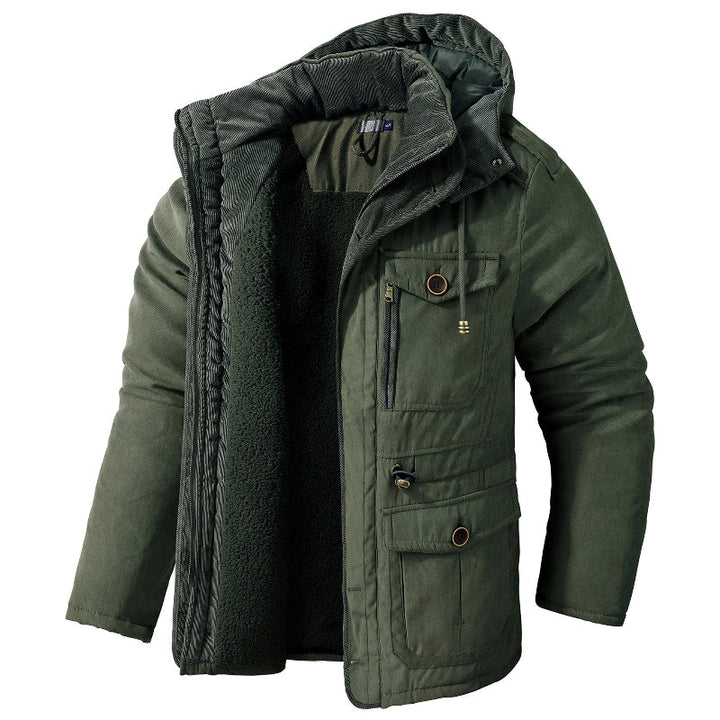Parka Urbana con Capucha – Verde