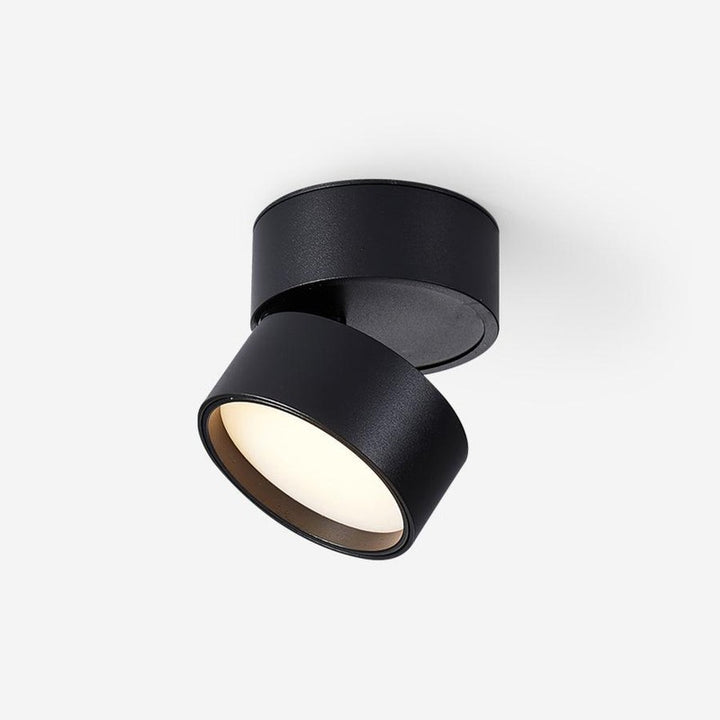Foco LED de techo ajustable - Diseño cilíndrico