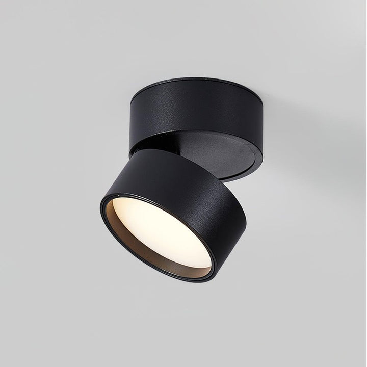 Foco LED de techo ajustable - Diseño cilíndrico
