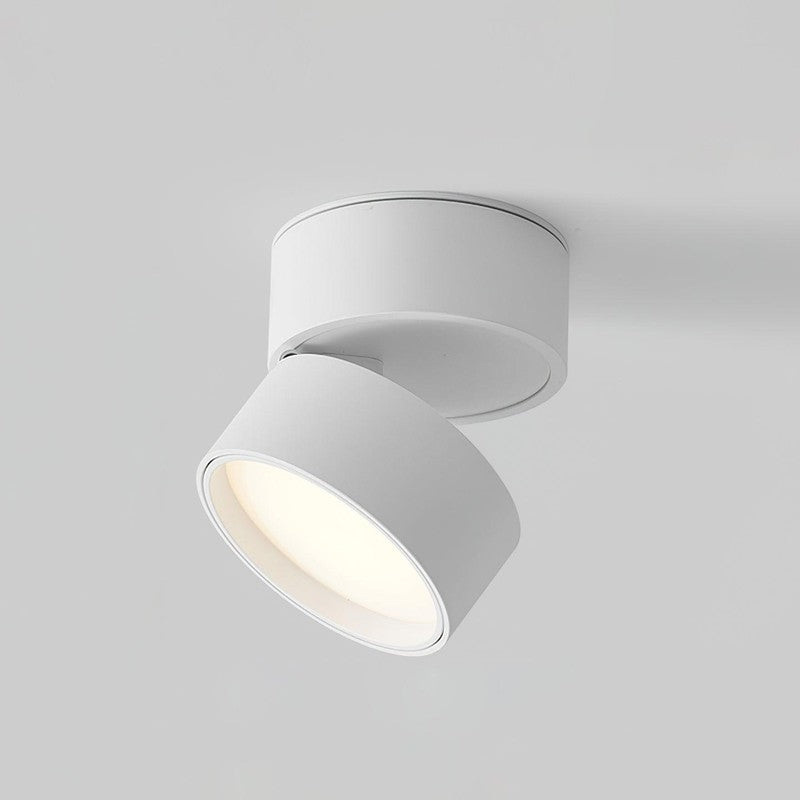 Foco LED de techo ajustable - Diseño cilíndrico