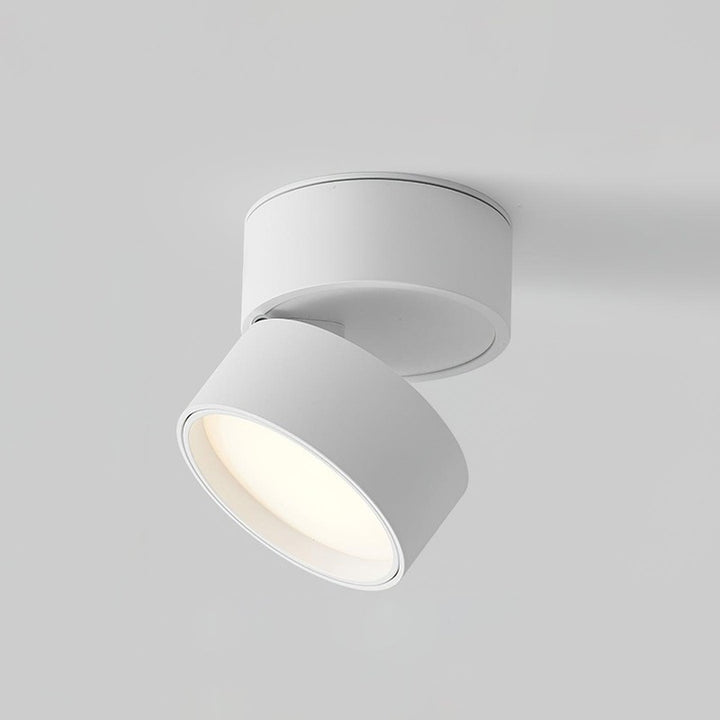 Foco LED de techo ajustable - Diseño cilíndrico