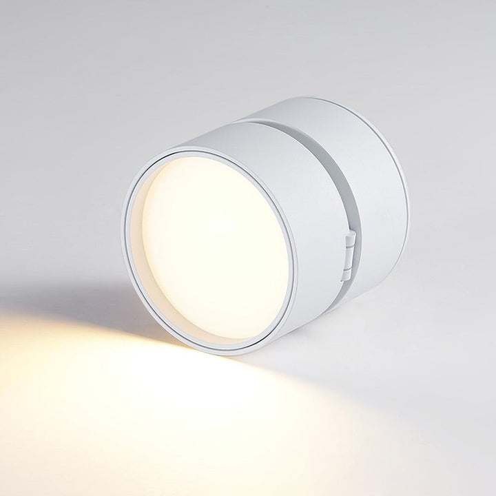 Foco LED de techo ajustable - Diseño cilíndrico