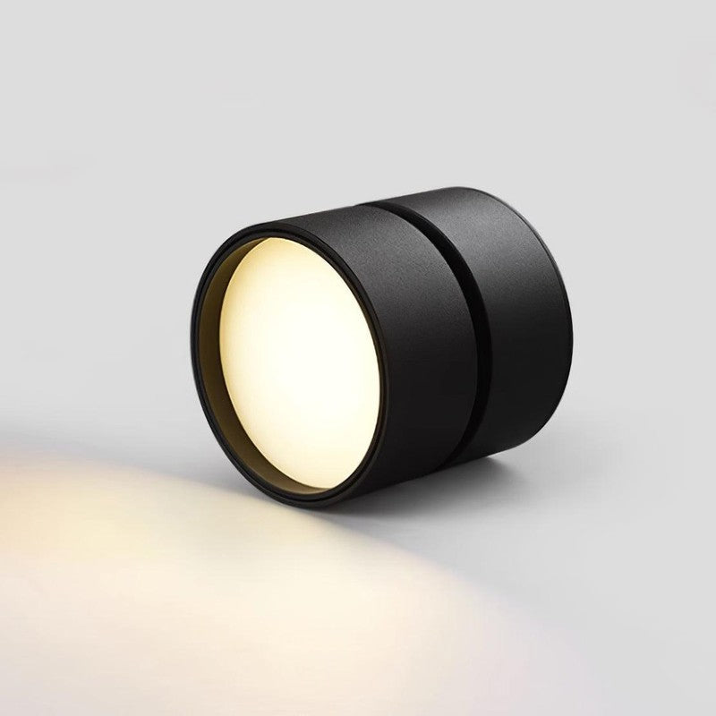 Foco LED de techo ajustable - Diseño cilíndrico