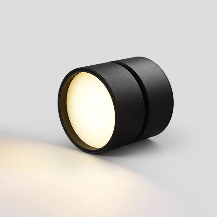 Foco LED de techo ajustable - Diseño cilíndrico