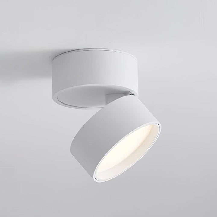 Foco LED de techo ajustable - Diseño cilíndrico