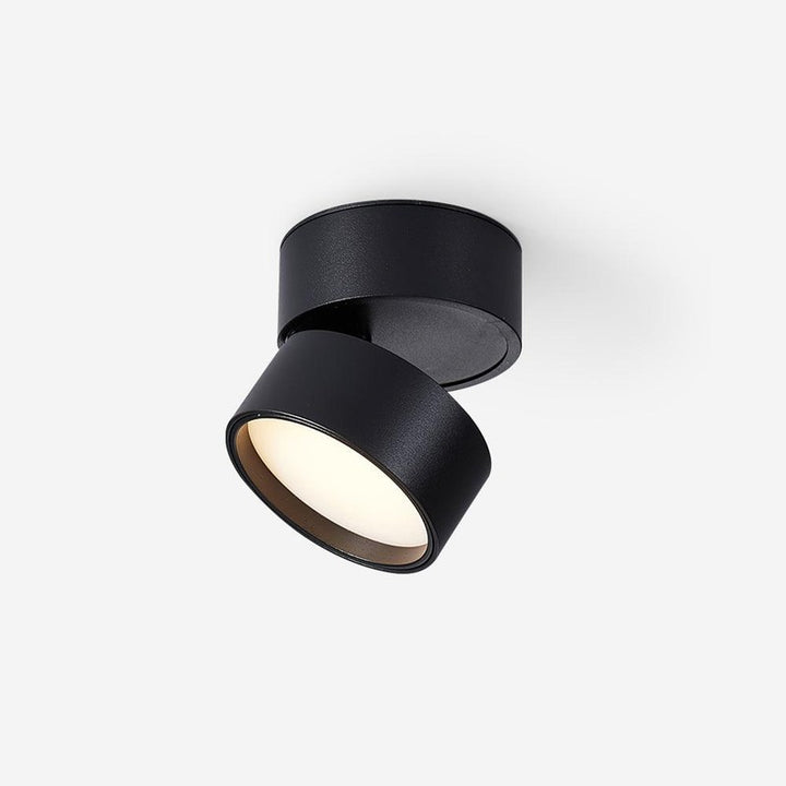 Foco LED de techo ajustable - Diseño cilíndrico