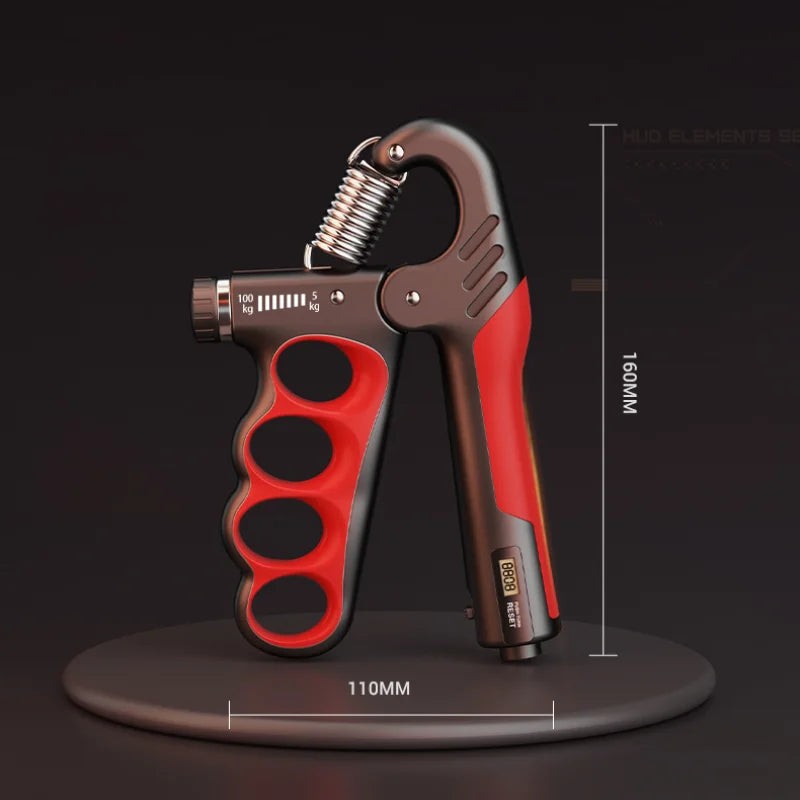 Fortalecedor de agarre ajustable - Mango ergonómico