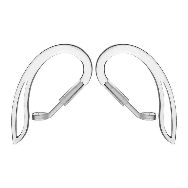 Ganchos deportivos para AirPods - Diseño ajustable transparente