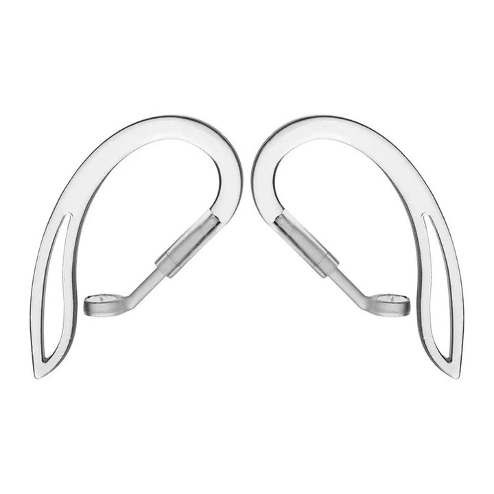 Ganchos deportivos para AirPods - Diseño ajustable transparente