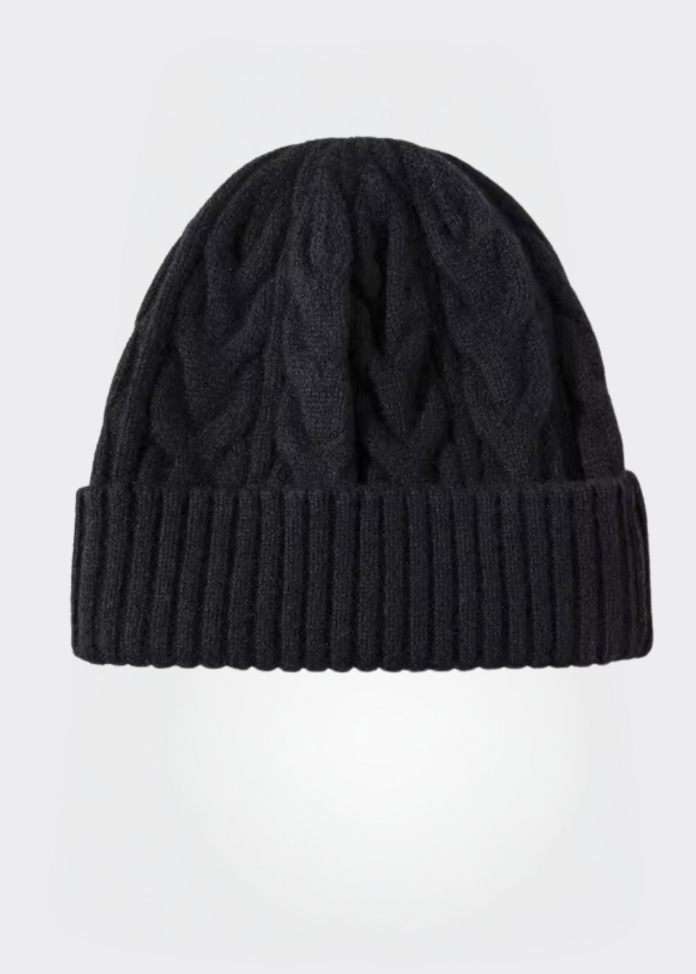 Gorro con Vuelta Clásico – Negro
