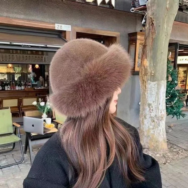 Gorro de invierno para mujer - Silueta redondeada