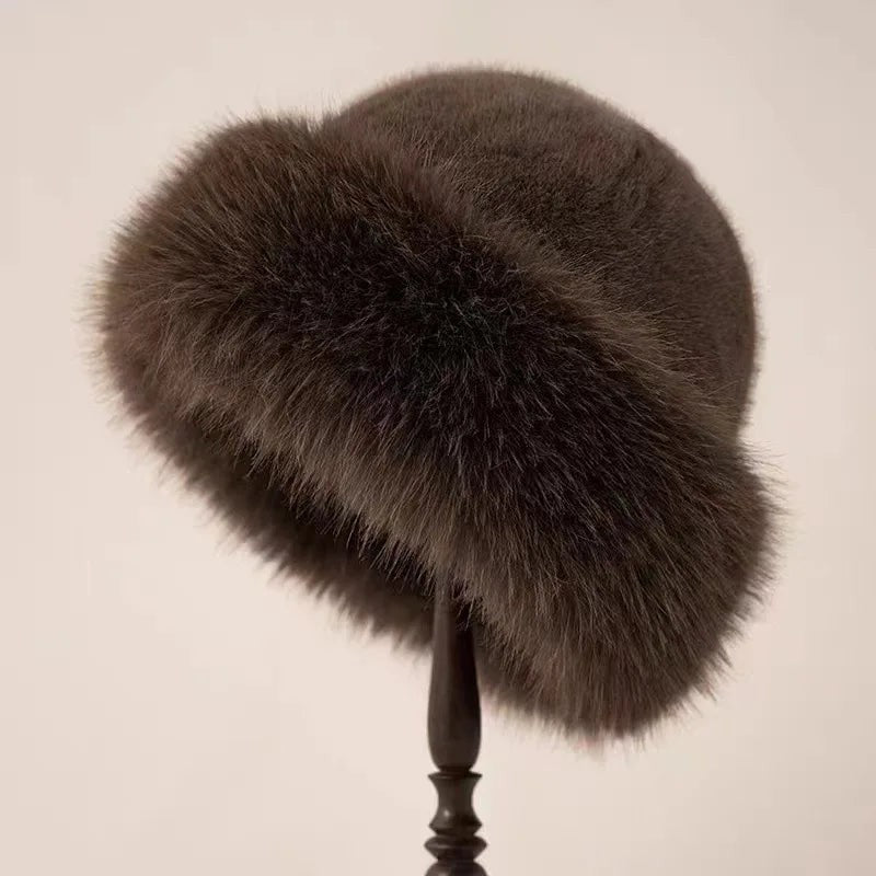 Gorro de invierno para mujer - Silueta redondeada