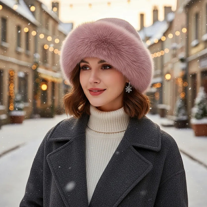 Gorro de invierno para mujer - Silueta redondeada