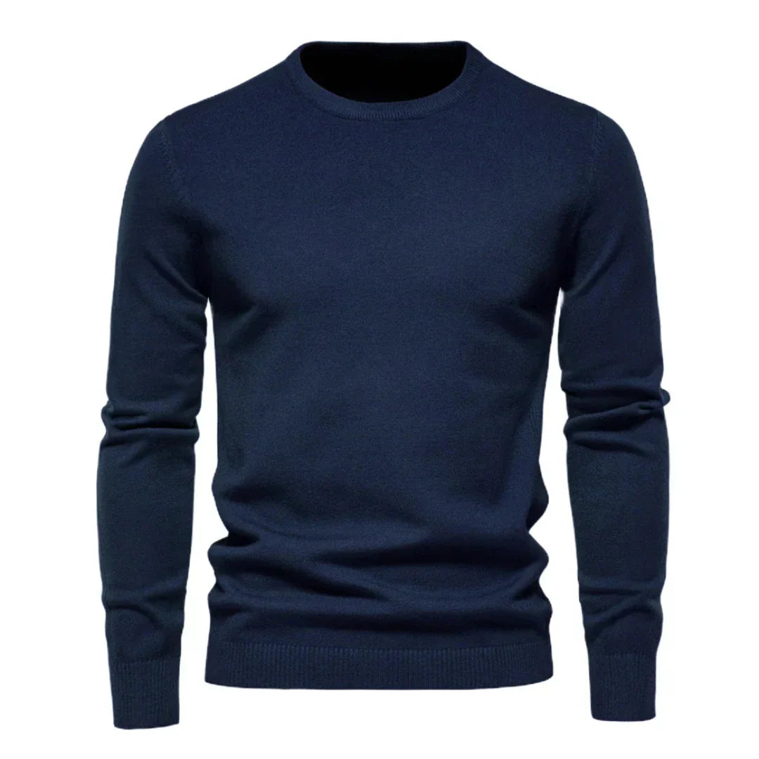 Jersey Básico para Hombre – Azul Oscuro