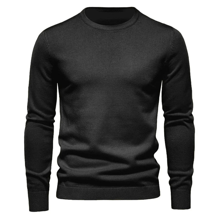 Jersey Básico para Hombre – Negro
