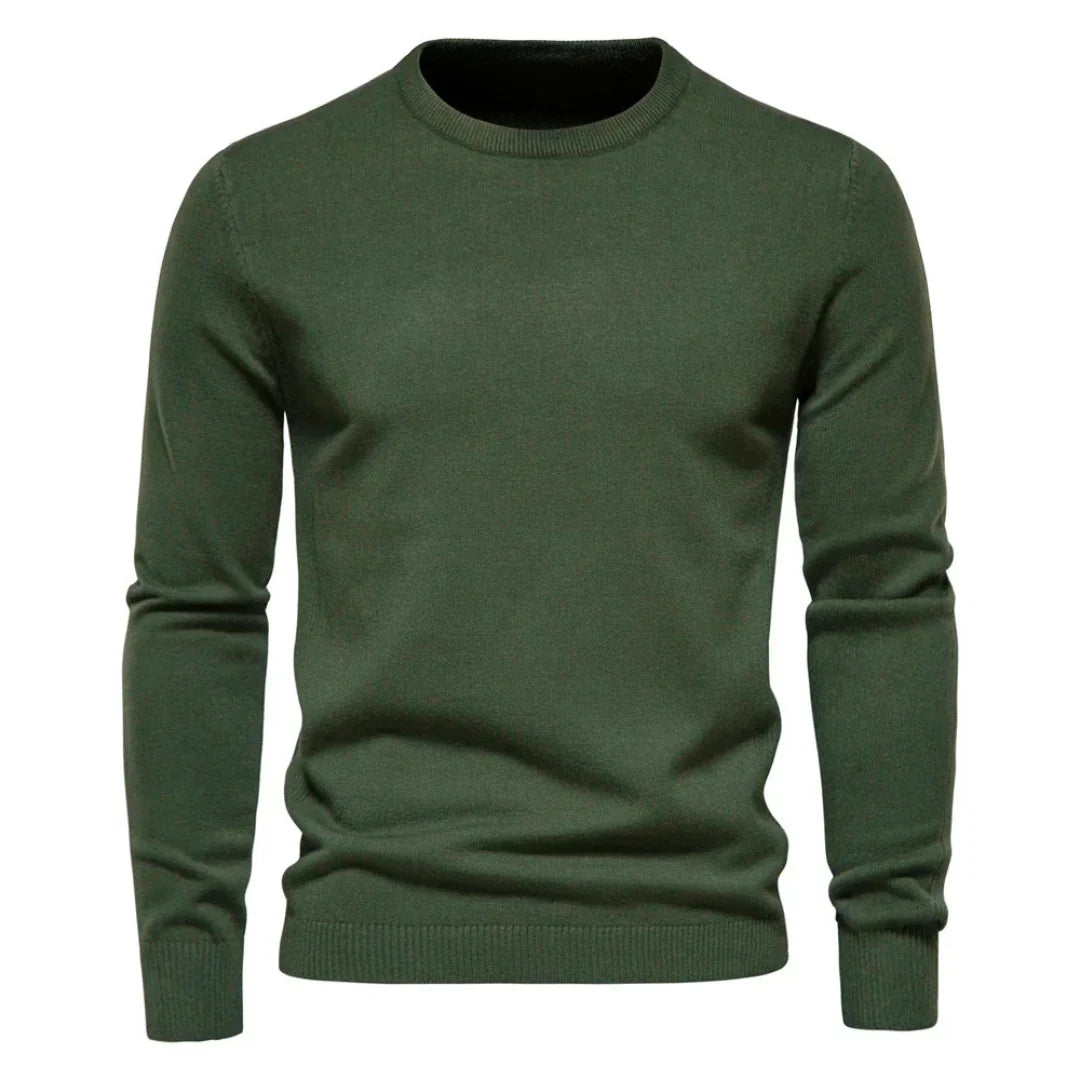 Jersey Básico para Hombre – Verde Oscuro